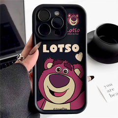 Lotso Pink Bear Cartoon iPhone Case