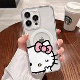 Hello Kitty Cute Cartoon With Magsafe iPhone Case