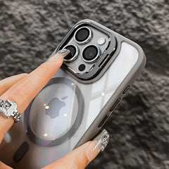 Magnetic Shockproof Transparent iPhone Case