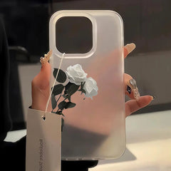 Flower Clear Silicone iPhone Case