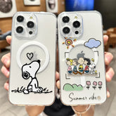 Snoopy Dog Cute Cartoon iPhone Case