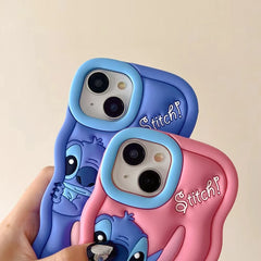 Lovely Disney Stitch TPU iPhone Case