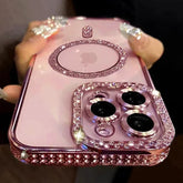 New Fashion Glitter Diamond Transparent iPhone Case