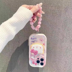 Kuromi Hello Kitty Bracket Bracelet iPhone Case
