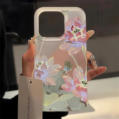 Flower Clear Silicone iPhone Case