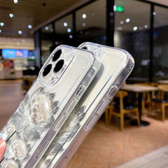 Lotus Flower Transparent iPhone Case