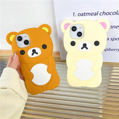 Cartoon Animal Cute Bear iPhone Case