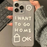 Cute Simple Graffiti iPhone Case