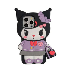 Hello Kitty Kuromi My Melody Soft Silicone iPhone Case