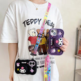 Kuromi Hello Kitty Soft Silicone iPhone Case