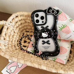 Cute Little Flower Hello Kitty iPhone Case