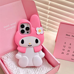 Cute 3D Cartoon My Melody iPhone Case