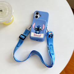 Stitch Lotso Bear Coin Purse Card iPhone Case