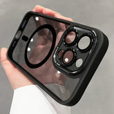 Magnetic Metal Lens Bumper Protectio iPhone Case