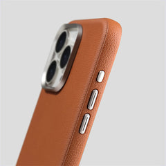 Business PU Leather Magnetic iPhone Case