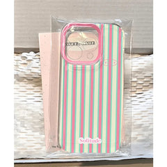 Cute Pink Stripe iPhone Case