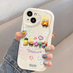 SpongeBob Friend Toy Cartoon iPhone Case