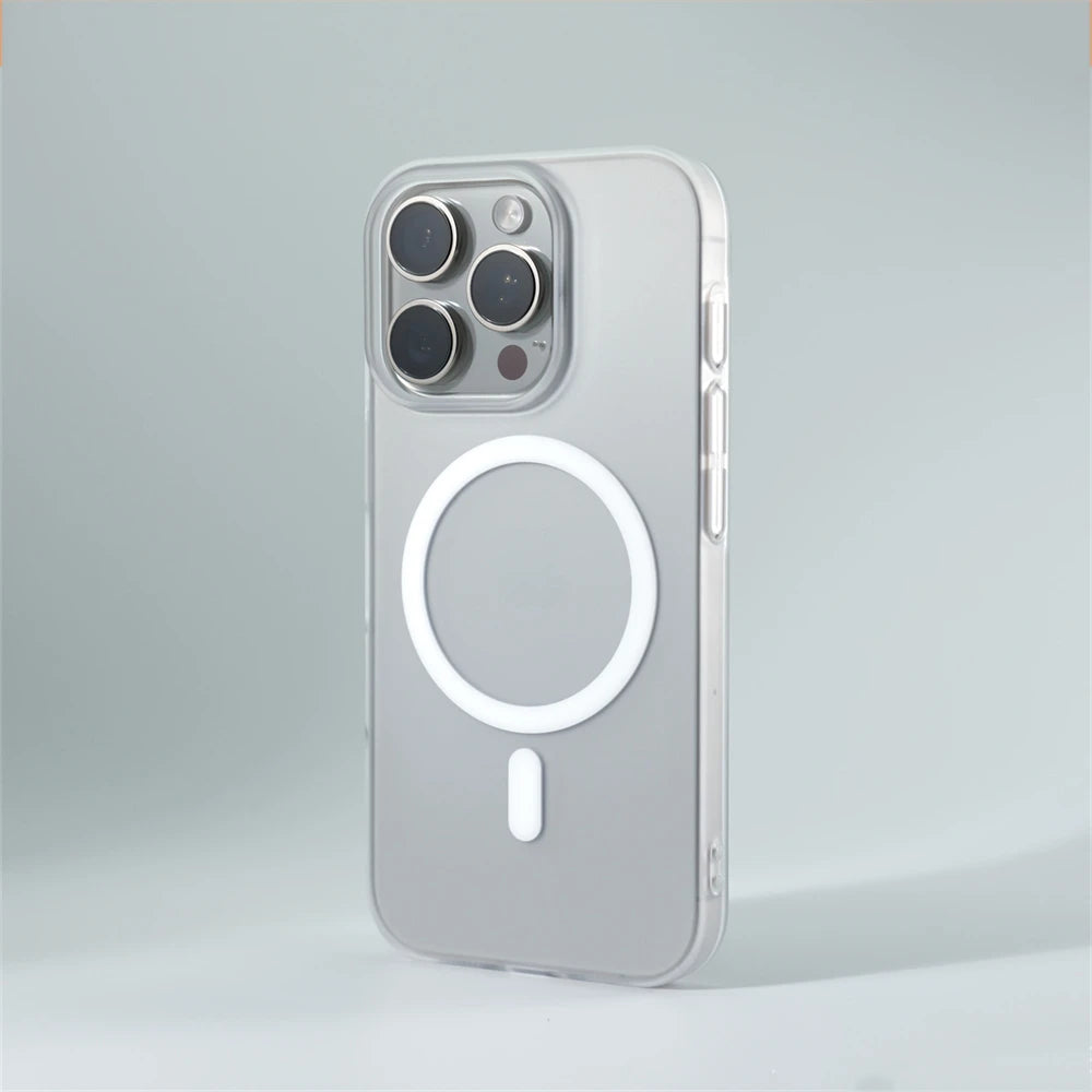 1.0mm Ultra Thin Matte Hard PC Translucent iPhone Case