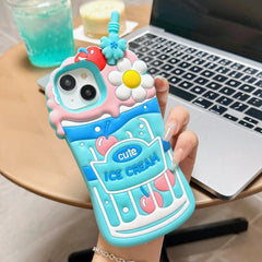 Milkshake Glass Soft iPhone Case