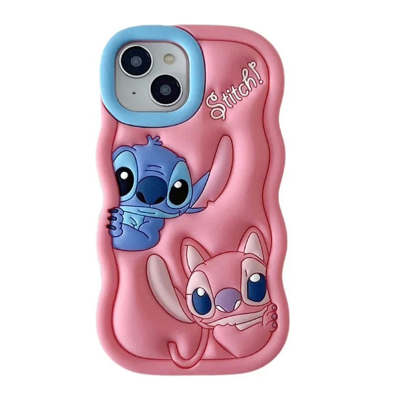 Lovely Disney Stitch TPU iPhone Case
