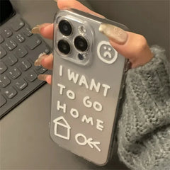 Cute Simple Graffiti iPhone Case