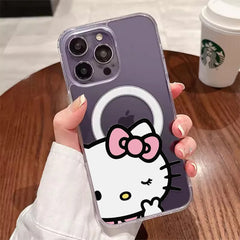 Hello Kitty Cute Cartoon With Magsafe iPhone Case