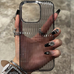 Corrugated Silicone Bumper iPhone Case
