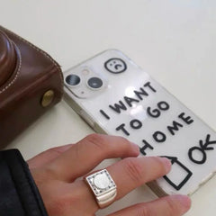 Cute Simple Graffiti iPhone Case