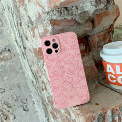 Hello Kitty Cartoon iPhone Case