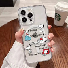Snoopy Dog Cute Cartoon iPhone Case