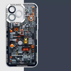 Supper Mario Bros Game iPhone Case