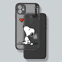 Cartoon S-Snoopyes iPhone Case