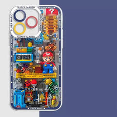 Supper Mario Bros Game iPhone Case