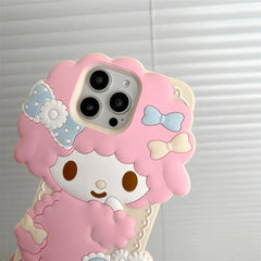 Cute 3D Cartoon My Melody iPhone Case