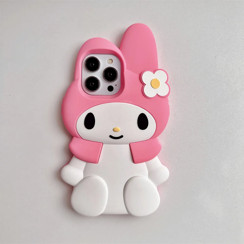 Cute 3D Cartoon My Melody iPhone Case
