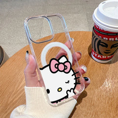 Hello Kitty Cute Cartoon With Magsafe iPhone Case