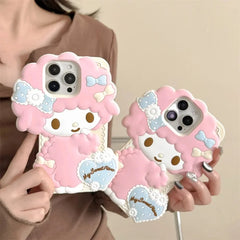 Cute 3D Cartoon My Melody iPhone Case