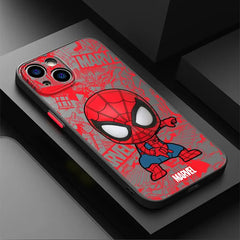 Marvel Cute Spider-Man Groot iPhone Case
