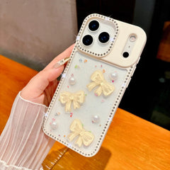 3D Pearl Bow iPhone Case