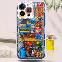 Supper Mario Bros Game iPhone Case