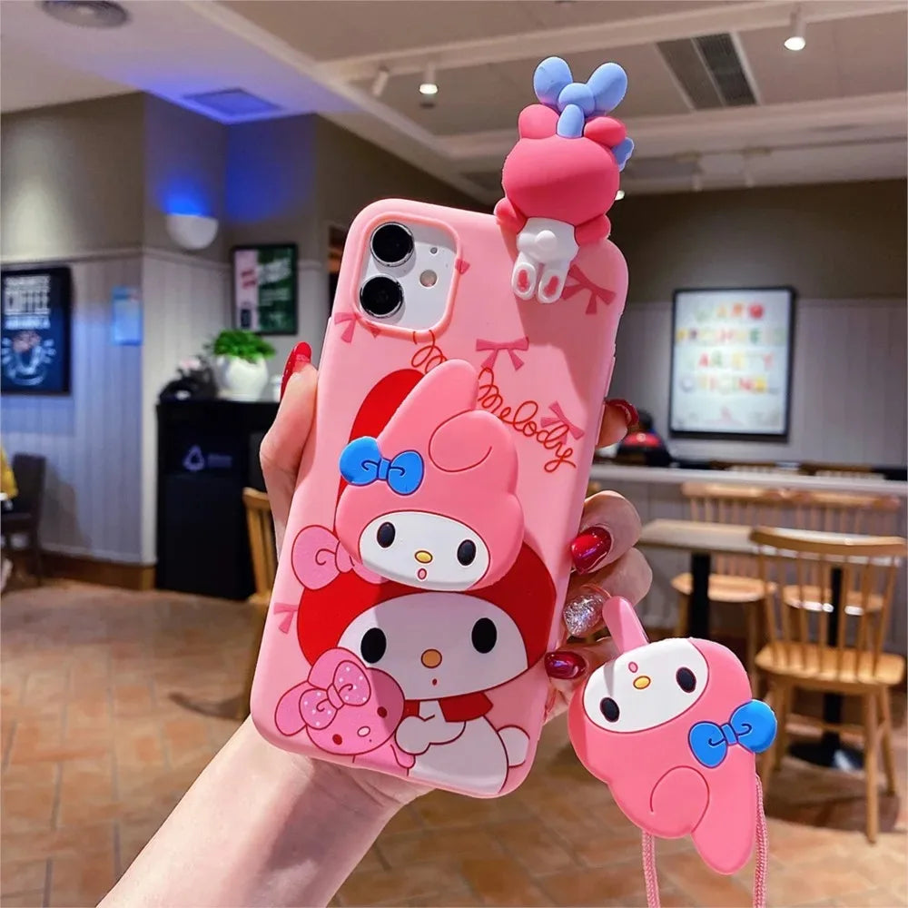 Hello Kitty Phone Holder iPhone Case