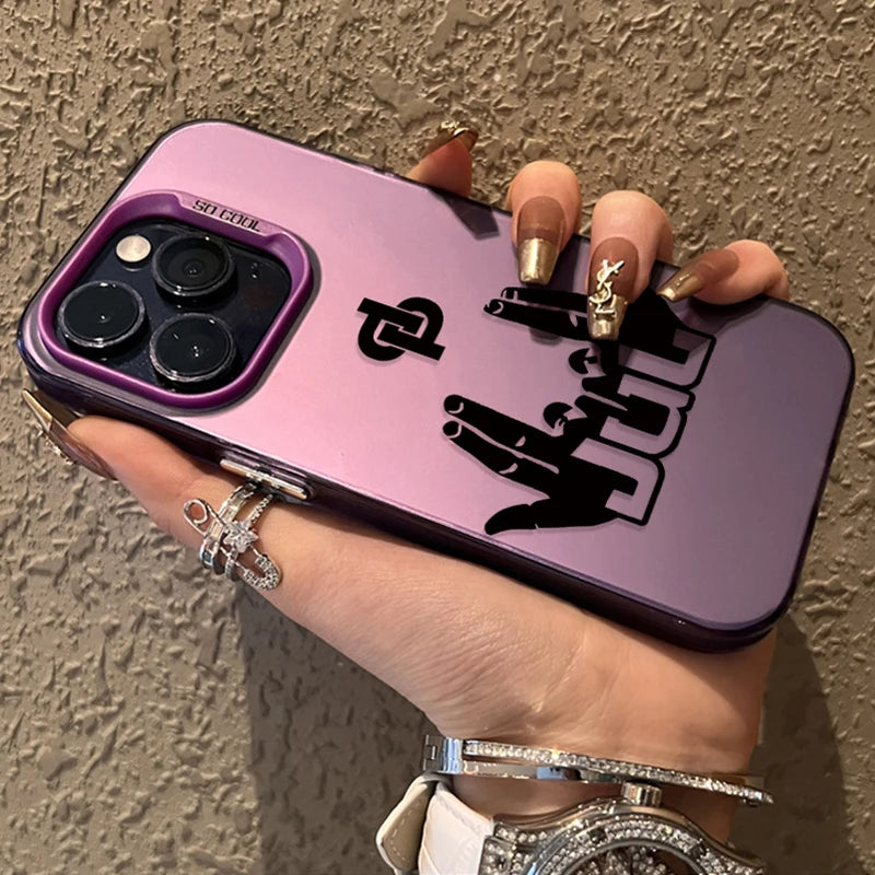 Rapper JuL C'est Pas Des Lol iPhone Case