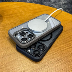 Magnetic Shockproof Transparent iPhone Case