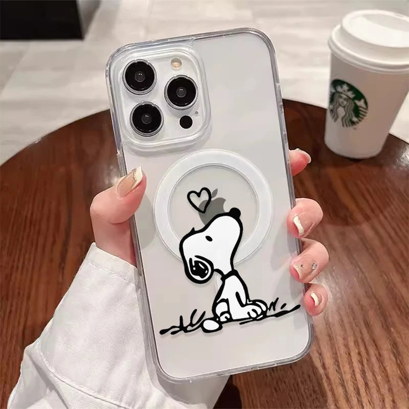 Snoopy Dog Cute Cartoon iPhone Case