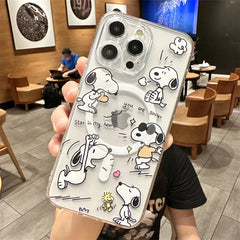 Snoopy Cute Cartoon With Magsafe iPhone Case