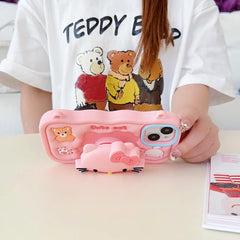 Kuromi Hello Kitty Soft Silicone iPhone Case