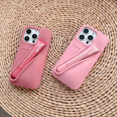 Soft Silicone Lip Gloss Holder Phone Case