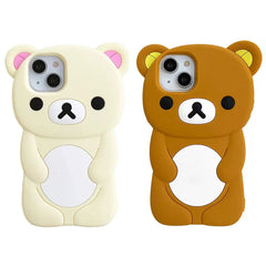 Bear Silicone Soft Cover iPhone Case
