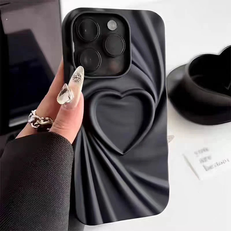 3D Love Heart iPhone Case