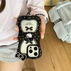 Cute Little Flower Hello Kitty iPhone Case